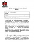 PLAN DE PRACTICAS CIENCIA POLITICA Y GOBIERNO