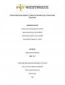 ESCRITO REFLEXIVO SOBRE EL CONTEXTO HISTÓRICO DE LA PSICOLOGÍA EDUCATIVA