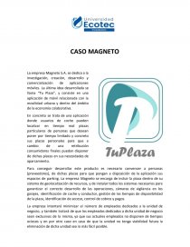 CASO MAGNETO. Página 1