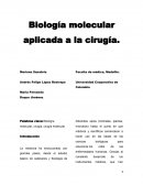 Biología molecular aplicada a la cirugía