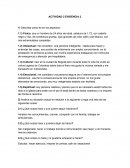 Actividad Evidencia Humanizacion Describa como es en los aspectos: