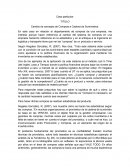 Cambio de concepto de Compras a Cadena de Suministros