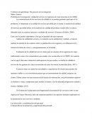 Problema de investigación: Calidad de servicio en Agencias de viaje minorista en la CDMX