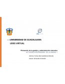 Planeación de la gestión y administración educativa
