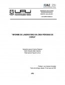 Informe de laboratorio en línea pérdidas de carga