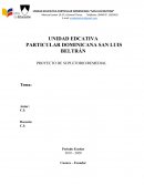 PROYECTO DE SUPLETORIO/REMEDIAL