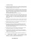 CONVEYOR Y PUENTES CUARTO DE MAQUINAS INSTALACION