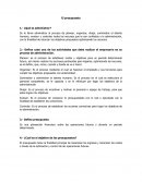 El presupuesto ¿Qué es administrar?