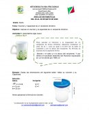 Volumen y Capacidad de un recipiente cilíndrico