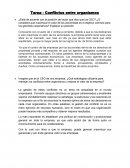 Conflicto entre organismos