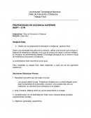 Diseño de una propuesta de educación a distancia - ejercicio final