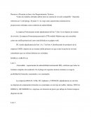 Recursos a Presentar en base a los Requerimientos Técnicos