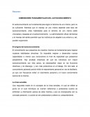 Dimensiones fundamentales del autoconocimiento