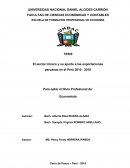 El sector minero y su aporte a las exportaciones peruanas en el Perú 2010 - 2018