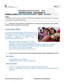 PROYECTO SOCIAL - EVALUACIÓN