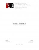 TEORÍA DE COLAS