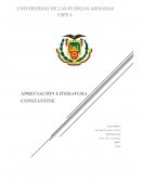 LITERATURA. CONSTANTINE