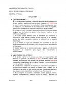 CONTROL INTERNO EVALUACIÓN