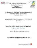 AUGE DE LA ESCUELA SECUNDARIA