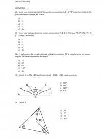 Exaen mate 1RO SECUNDARIA sin resolver. Página 1