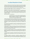 La cultura financiera en Tarma