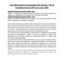 Relación con Pico della Mirandolla con la constitución del Perú