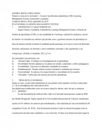 PLATAFORMAS LMS GRATUITAS Y CON PAGO. Página 1