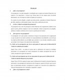 Investigación ¿Qué es el presupuesto?