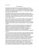 Micro-Ensayo “Re-Humanización”