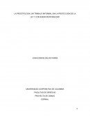 LA PROSTITUCION, UN TRABAJO INFORMAL SIN LA PROTECCION DE LA LEY Y CON BUENA RENTABILIDAD