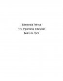 Ensayo Sentencia Previa