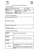 Historia Clínica Pediátrica