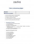 Metodología Taller Marketing Digital