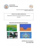 Proyecto: Mejoramiento de calidad de vida y producción agrícola de Comunidad Rural
