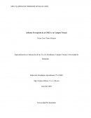 Informe Percepción de la UDES y su Campus Virtual