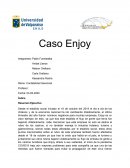 Contabilidad Gerencial . Caso Enjoy