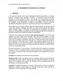 EL PENSAMIENTO PEDAGOGICO ILUSTRADO