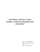 Nomofobia y adicción a redes sociales, ¿Estamos preparados para abordarlas?