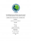 Administracion de empresas Taller: DEHC, S.A.