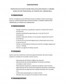 PROPUESTAS DE REACTIVACIÓN PARA AYACUCHO DESDE EL TURISMO COMO SECTOR TRANSVERSAL EN TIEMPOS DEL CORONAVIRUS