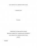 PAGO Y RIESGO EN EL COMERCIO INTERNACIONAL