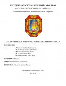 ANALISIS VERTICAL Y HORIZONTAL DE LOS E.E.F.F. ELECTRO SUR S.A.A