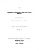 IDENTIFICAR LAS PRINCIPALES CARACTERÍSTICAS DEL SERVICIO
