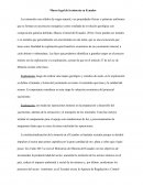 Marco legal de la minería en Ecuador