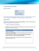 Democracia y valores