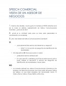 SPEECH COMERCIAL VISITA DE UN ASESOR DE NEGOCIOS