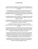 LA IDENTIDAD