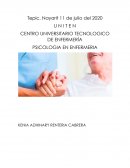 IMPORTANCIA DE LA PSICOLOGÍA EN ENFERMERÍA