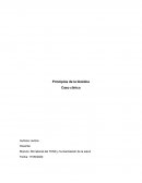 Principios de la bioética Caso clínico