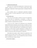 Administración organizacional